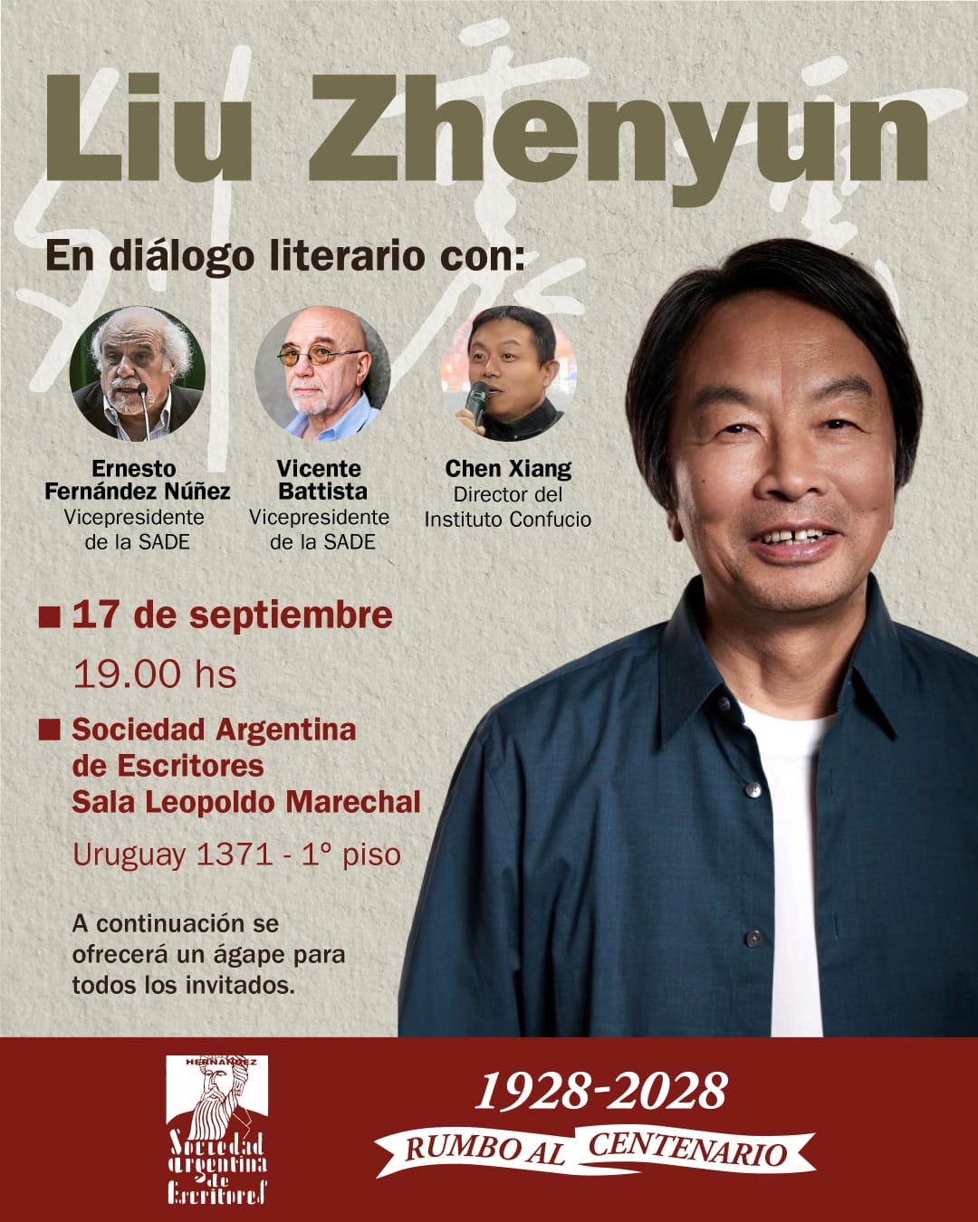 17 de setiembre – Liu Zhenyun